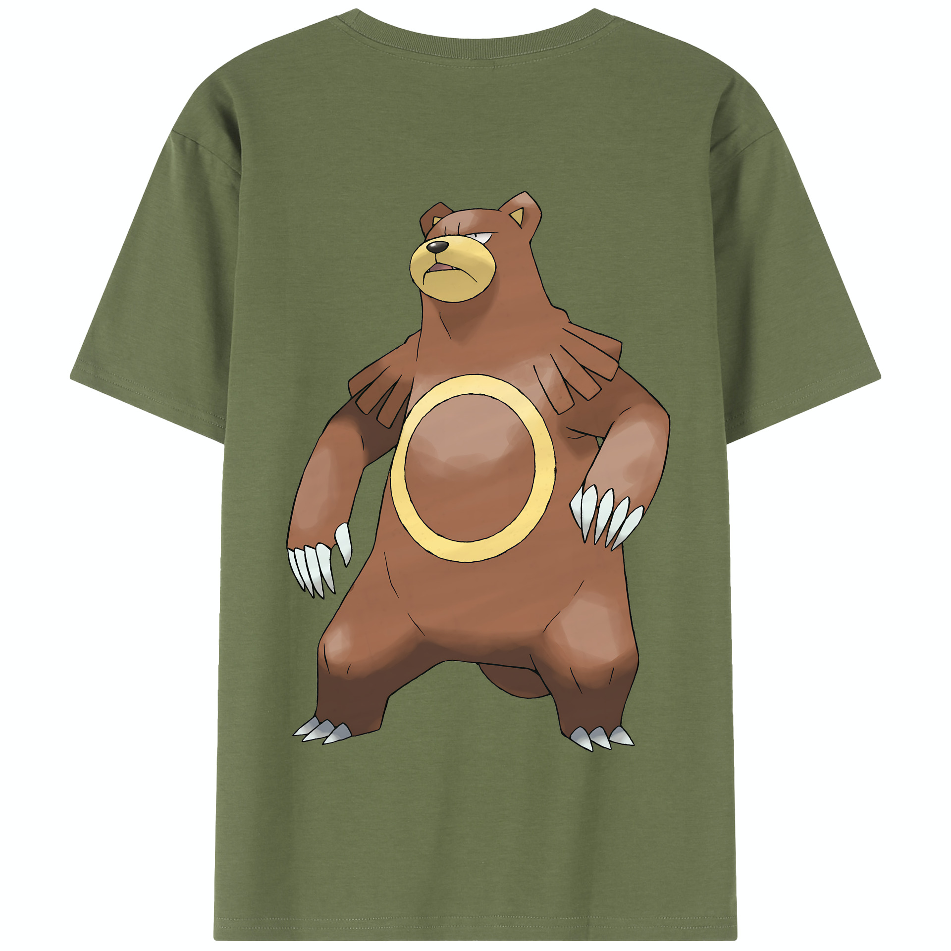（画像用） ポケットモンスター Pokémon 綿100％半袖Tシャツ（背面プリント）